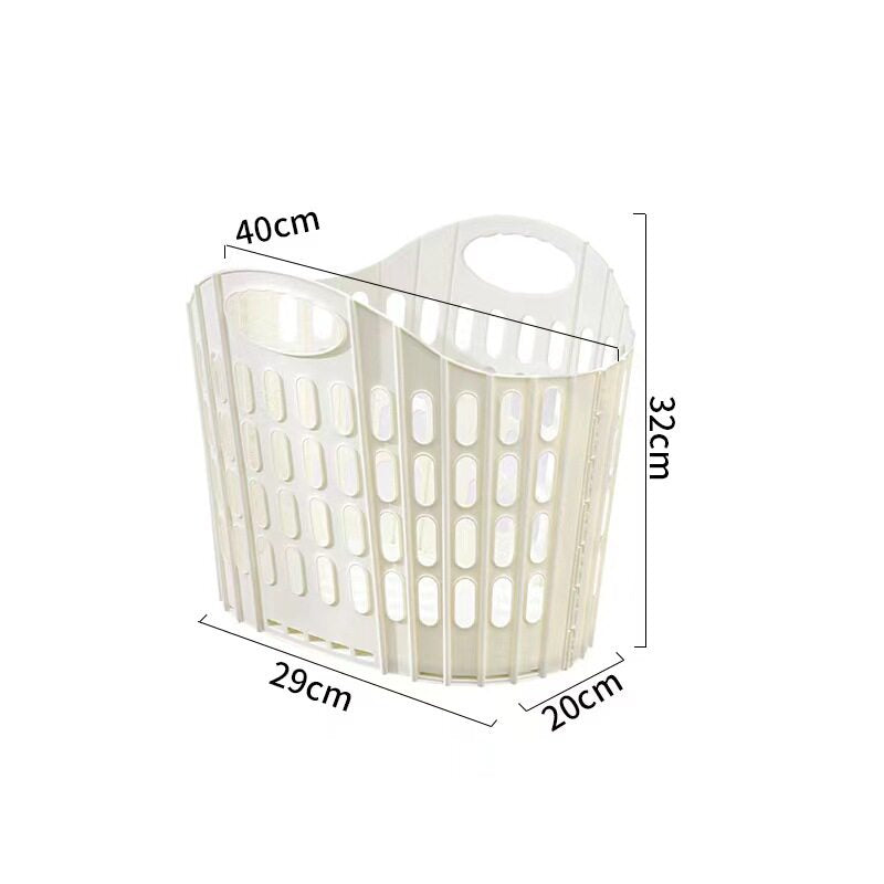 Foldable Laundry Basket with Ventilation Design