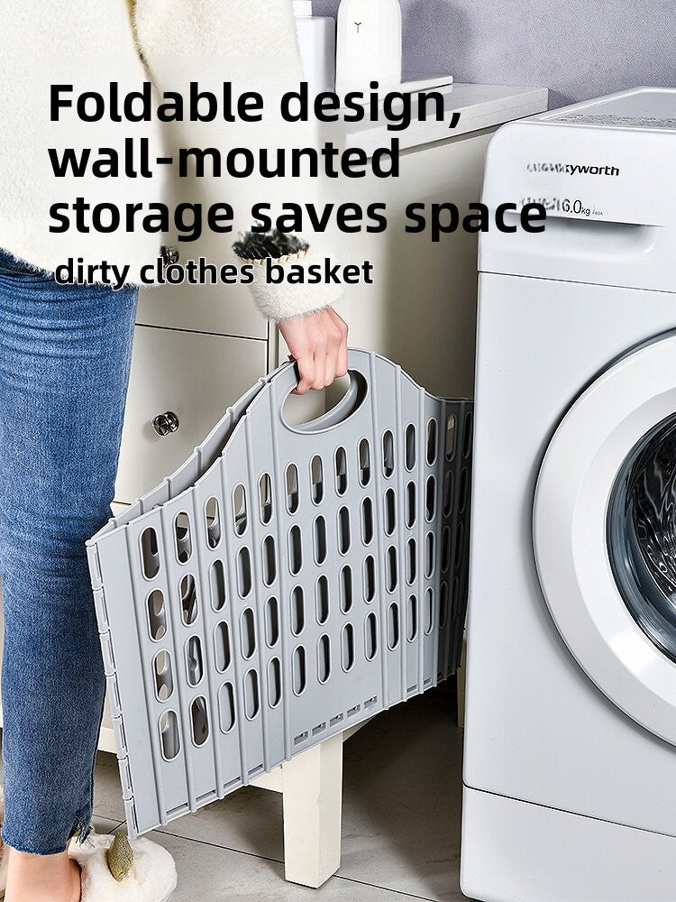 Foldable Laundry Basket with Ventilation Design