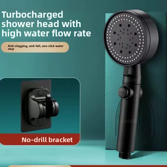 Adjustable Handheld Shower Head with 5 Spray Modes