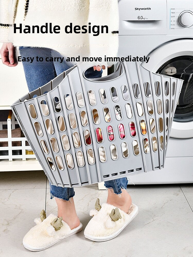 Foldable Laundry Basket with Ventilation Design