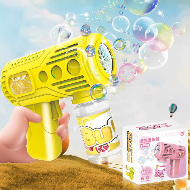 Automatic Bubble Machine with Lights