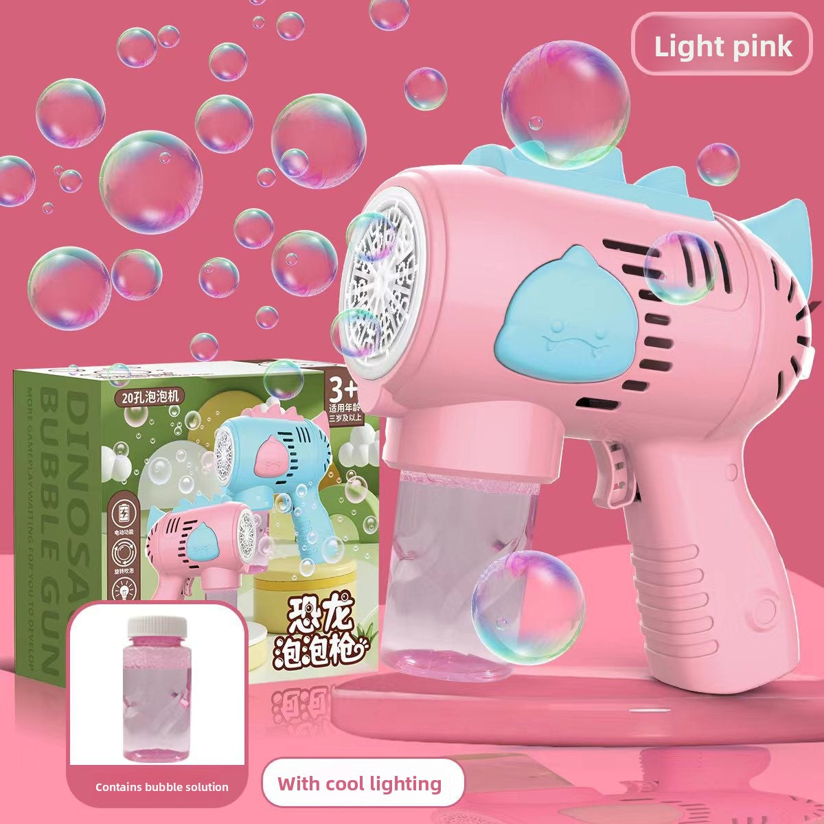 Automatic Bubble Machine with Lights