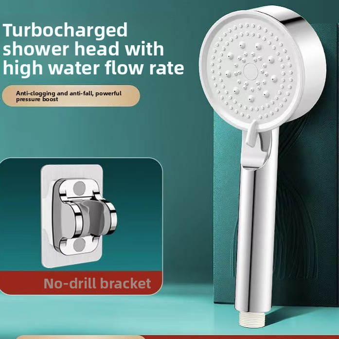 Adjustable Handheld Shower Head with 5 Spray Modes
