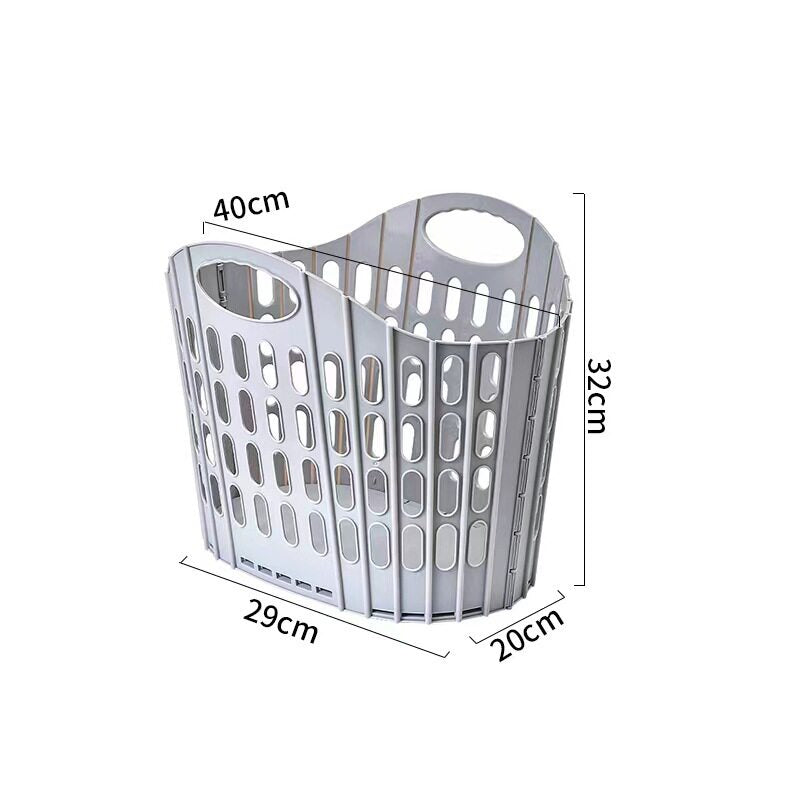 Foldable Laundry Basket with Ventilation Design