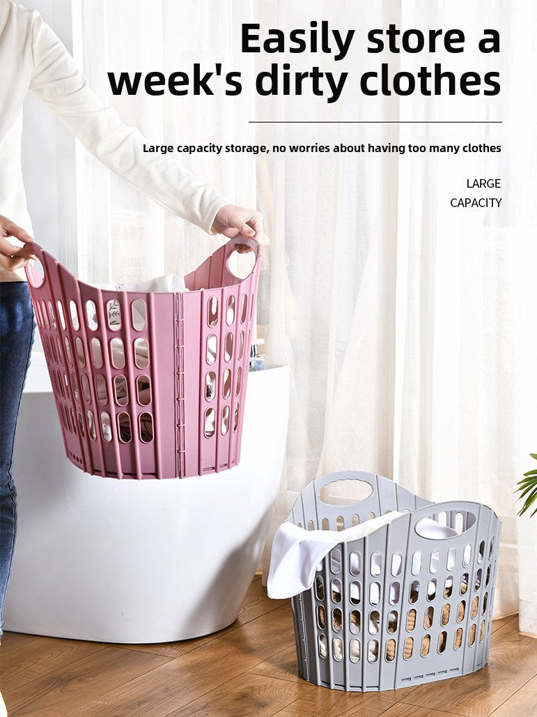 Foldable Laundry Basket with Ventilation Design
