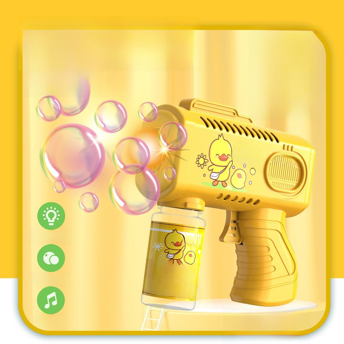 Automatic Bubble Machine with Lights
